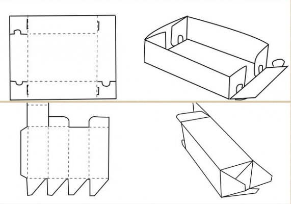 纸盒图纸